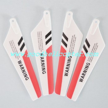 SYMA-S107-S107G-S107C-S107I helicopter parts main blades (red color) - Click Image to Close